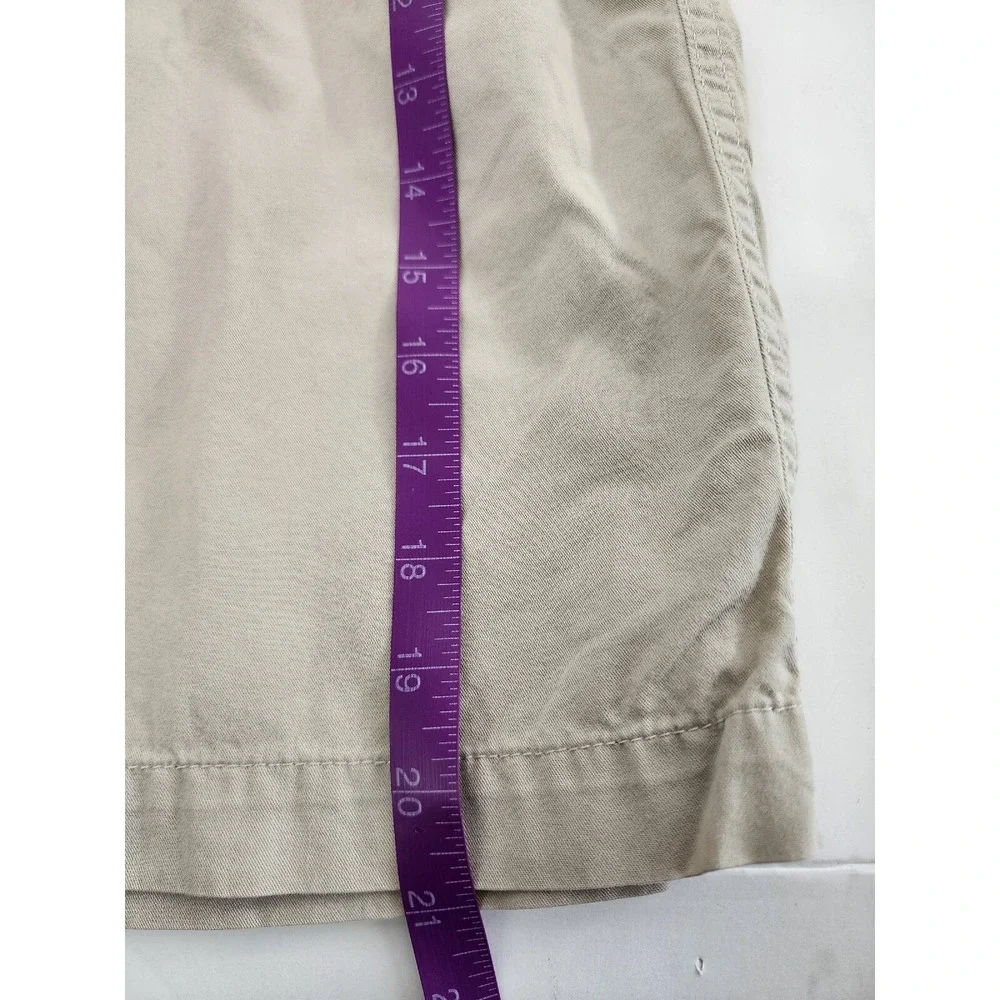 Columbia Mens Size 42 Regular Fit Beige One Side Cargo Pocket Outdoor Shorts‎